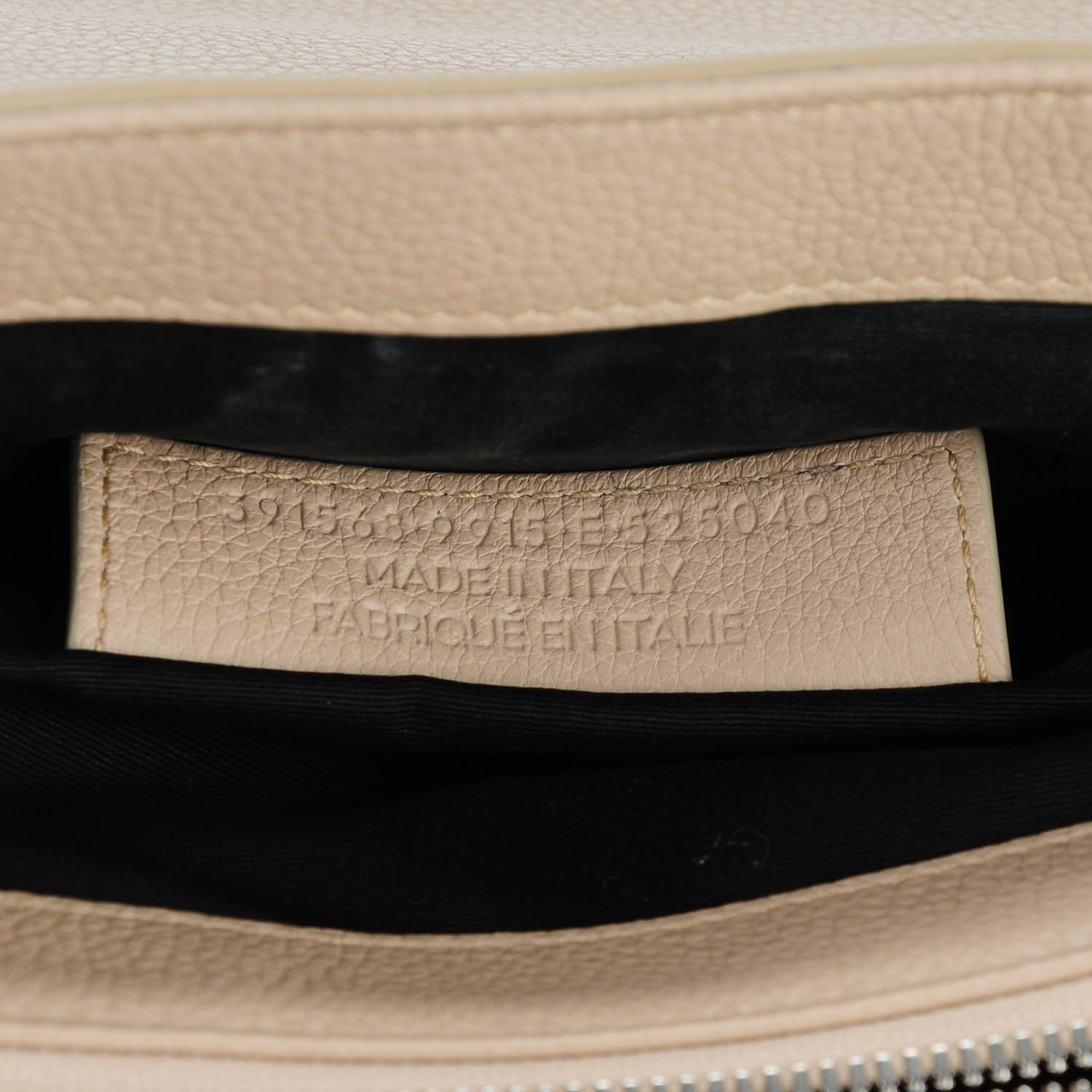 Balenciaga Grained Calfskin Le Dix Small Soft Cartable Beige Seigle 7 of 7