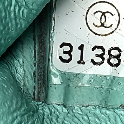 Chanel Lambskin Quilted Medium Trendy CC Flap Dual Handle Bag Light Green 8 of 10