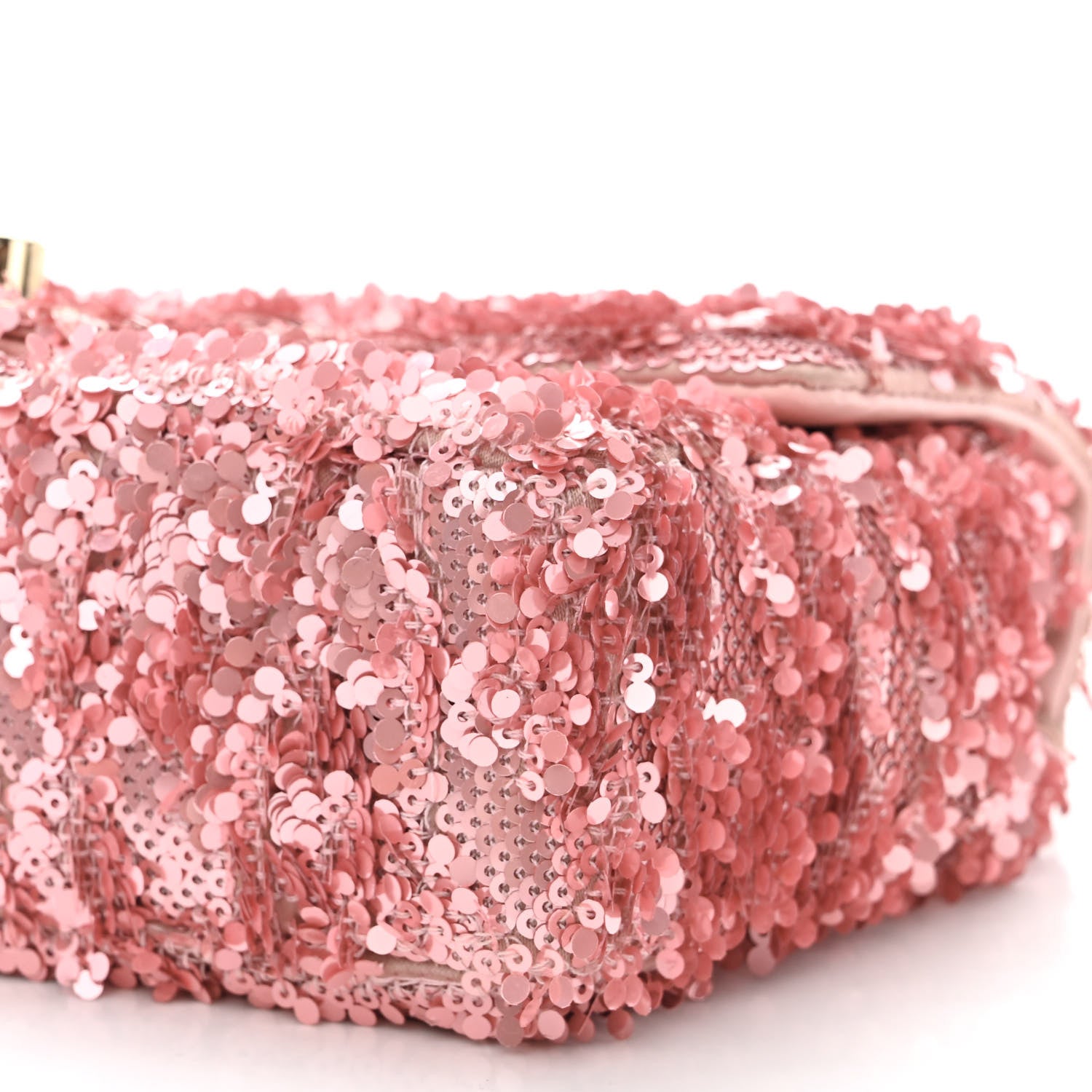 Chanel Sequin Mini Rectangular Flap Pink 10 of 10
