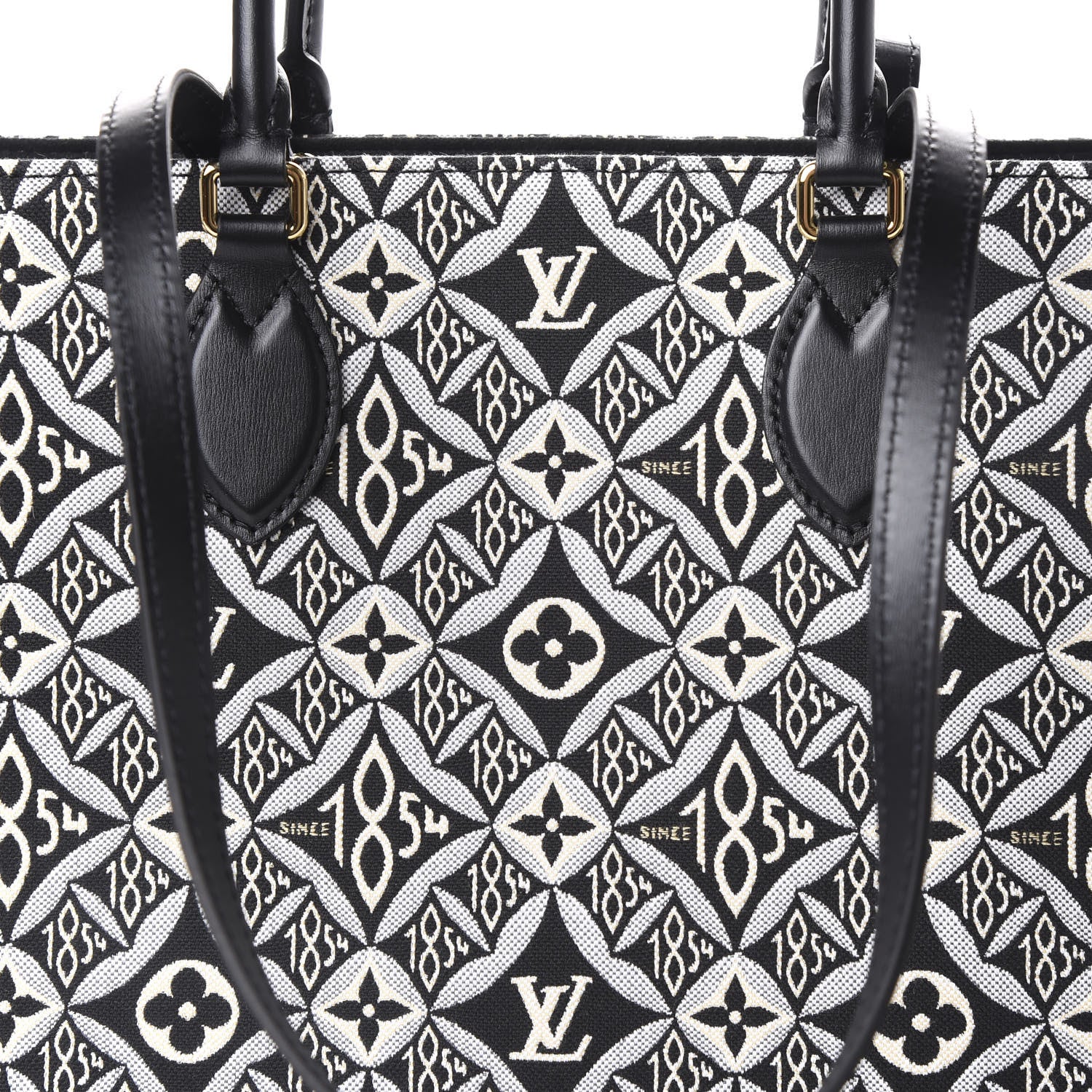Louis Vuitton Jacquard Since 1854 Onthego GM Grey 6 of 10