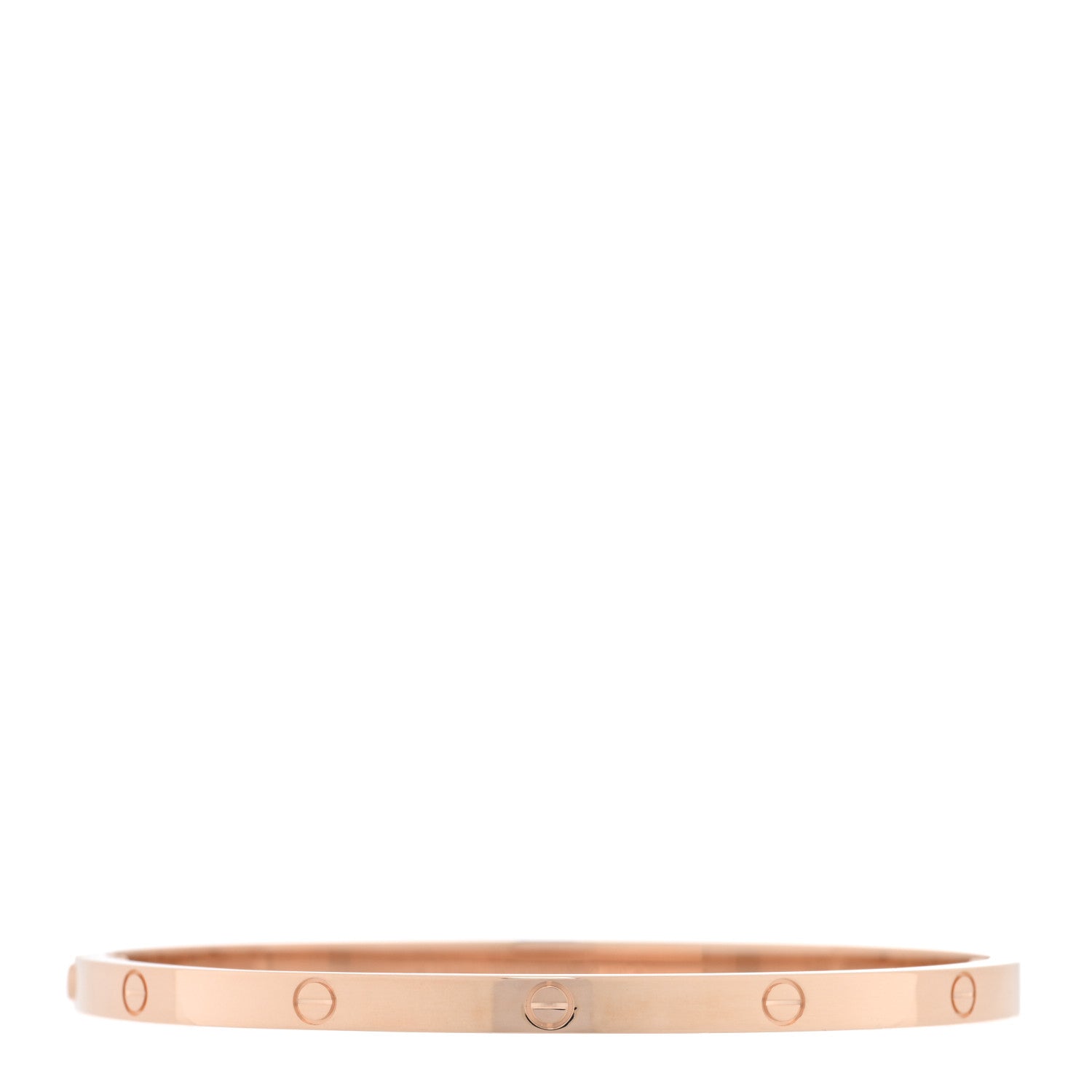 Cartier 18K Pink Gold Small LOVE Bracelet 17 2 of 5