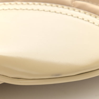 Burberry Nylon Quilted Patent Brook Hobo Beige 5 of 11