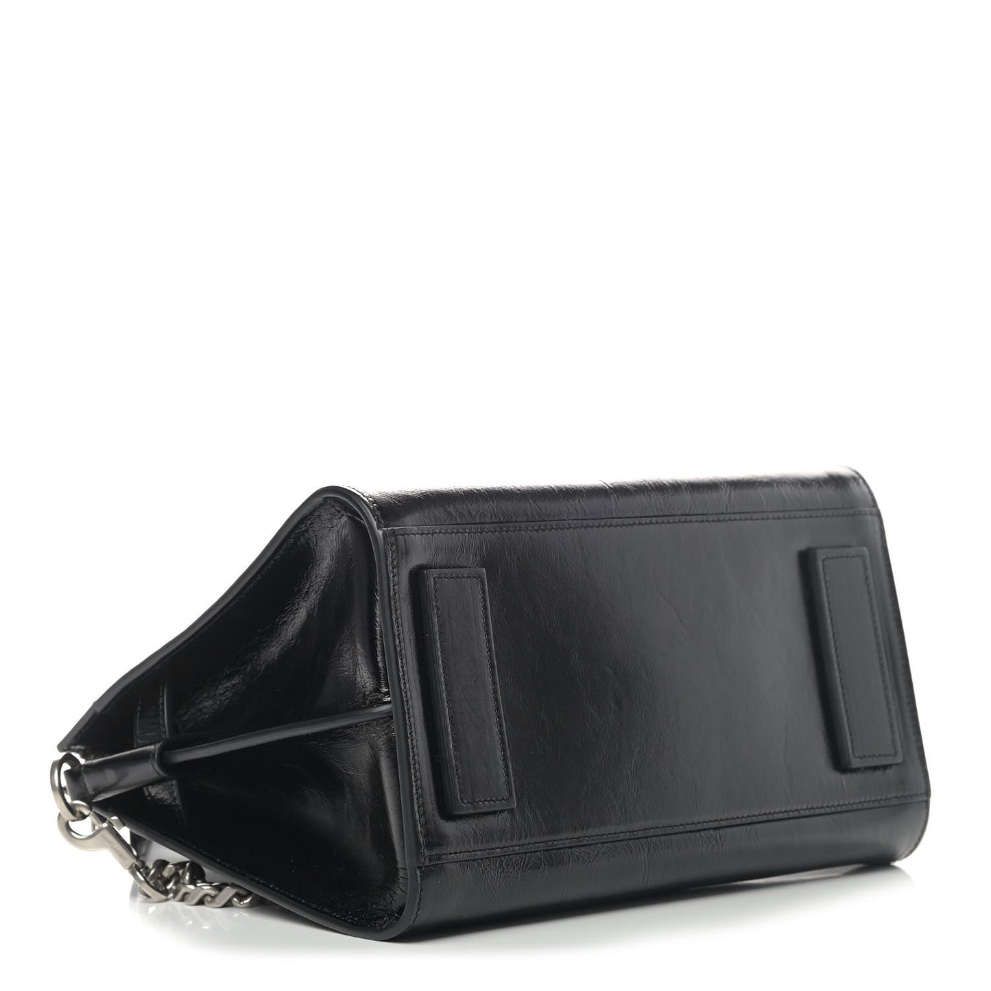 Glace Calfskin Baby Souple Sac De Jour Black