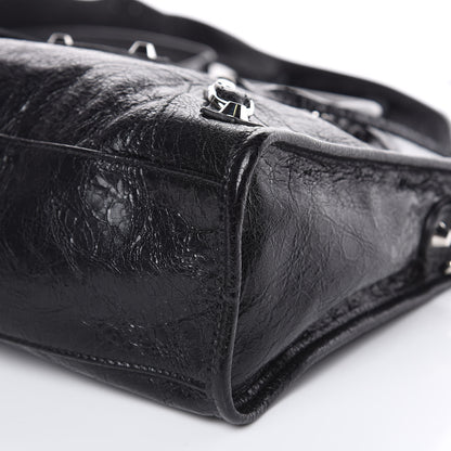 Balenciaga Agneau Classic Silver Hardware S City Black 8 of 8