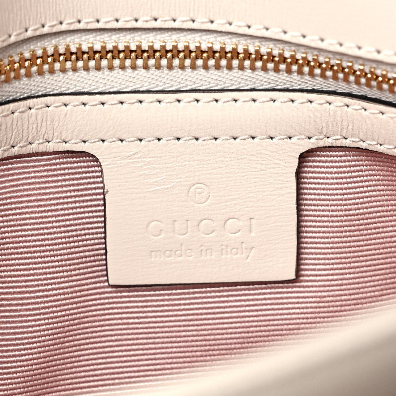 Gucci Calfskin Small Arli Flap Shoulder Bag Mystic White 6 of 9