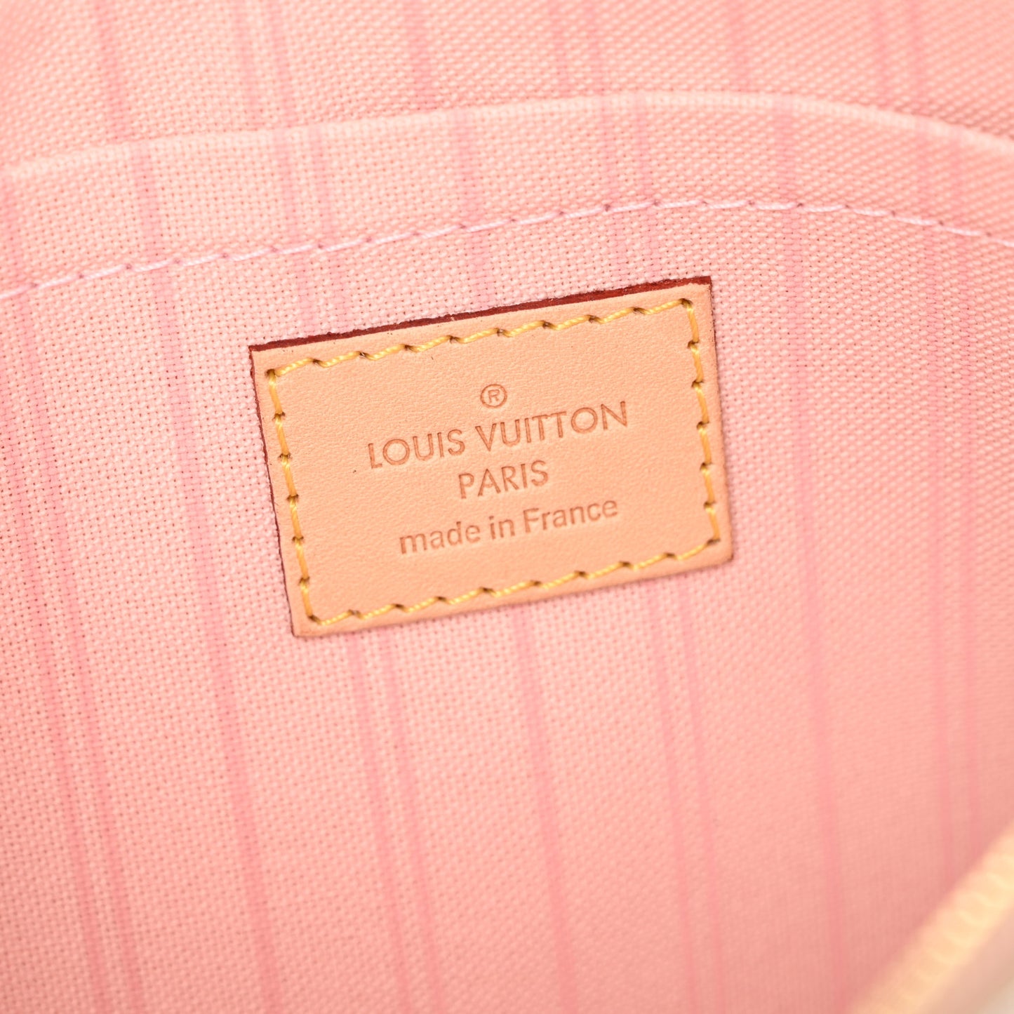 Damier Azur Neverfull MM GM Pochette Rose Ballerine