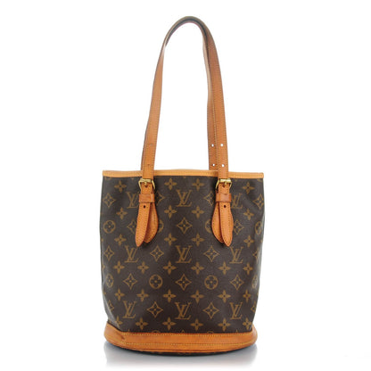 Louis Vuitton Monogram Petit Bucket 23 1 of 13