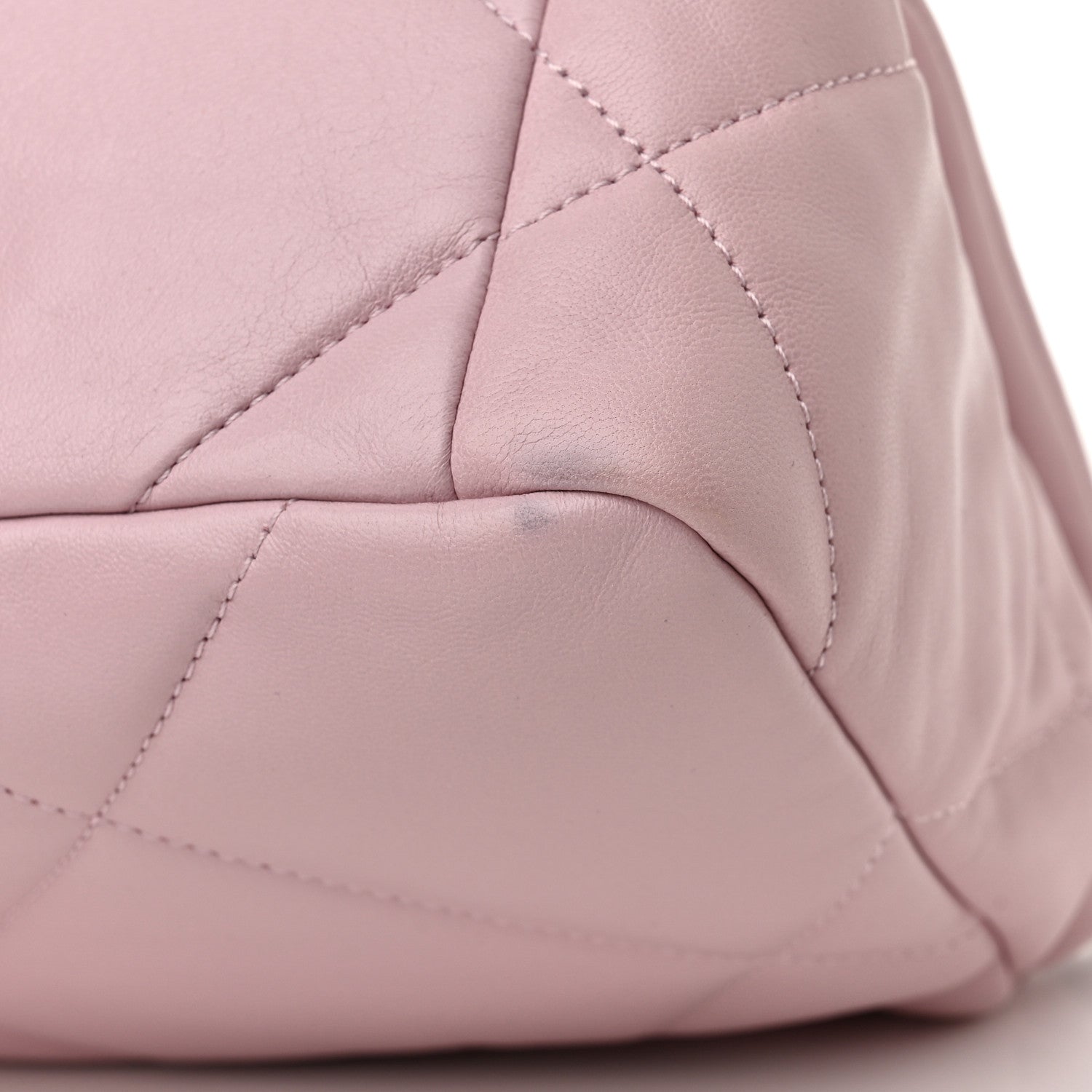 Chanel Lambskin Quilted Medium Chanel 19 Flap Light Pink 11 of 12