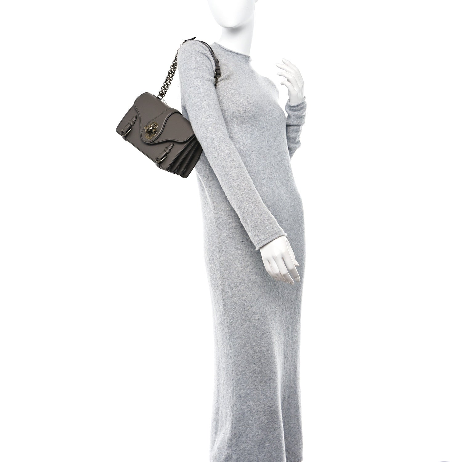 Bottega Veneta French Calf City Knot Bag Taupe 2 of 11