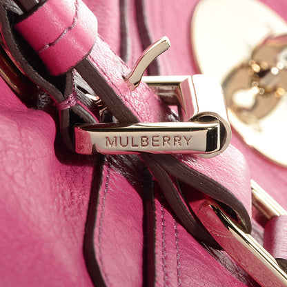Mulberry Soft Buffalo Leather Oversized Alexa Raspberry 3 of 12