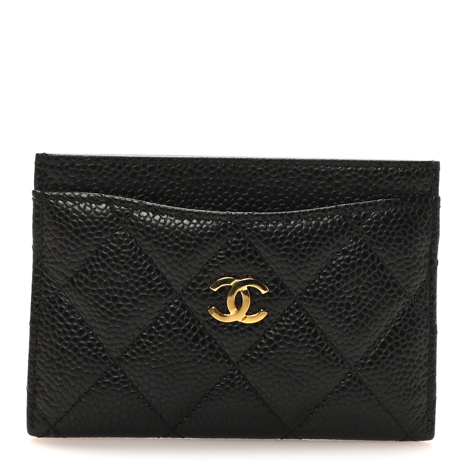 Chanel Caviar Quilted Card Holder Black 1 of 8