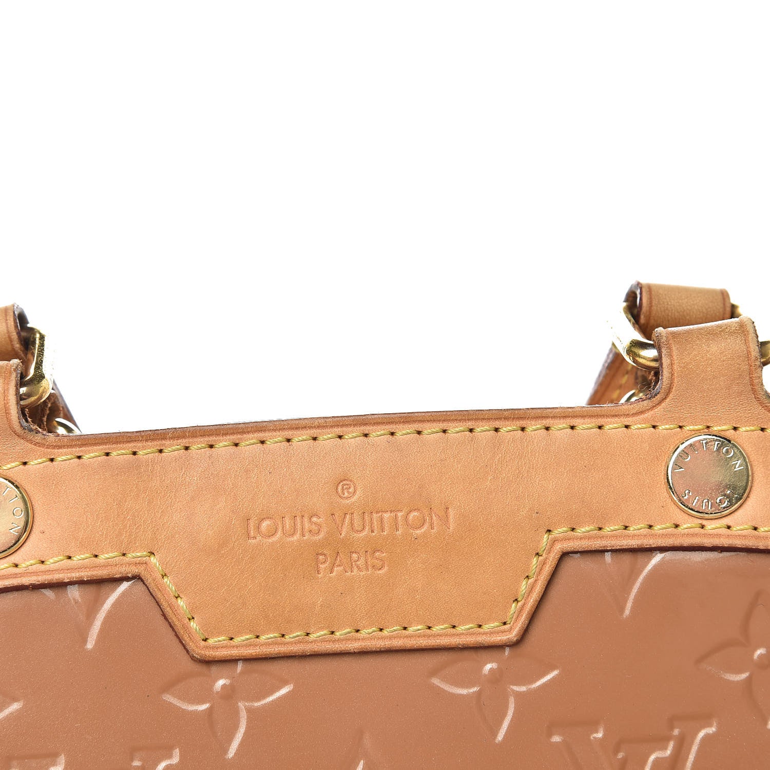 Louis Vuitton Vernis Brea MM Rose Velours 11 of 25