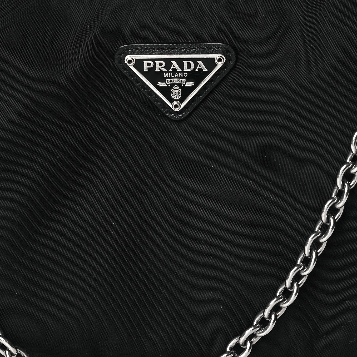 Prada Nylon Re-Edition 2005 Shoulder Bag Black 7 of 11