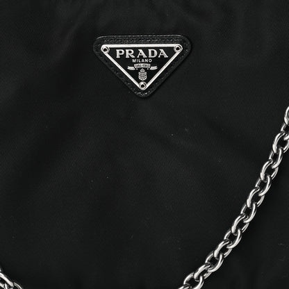 Prada Nylon Re-Edition 2005 Shoulder Bag Black 7 of 11