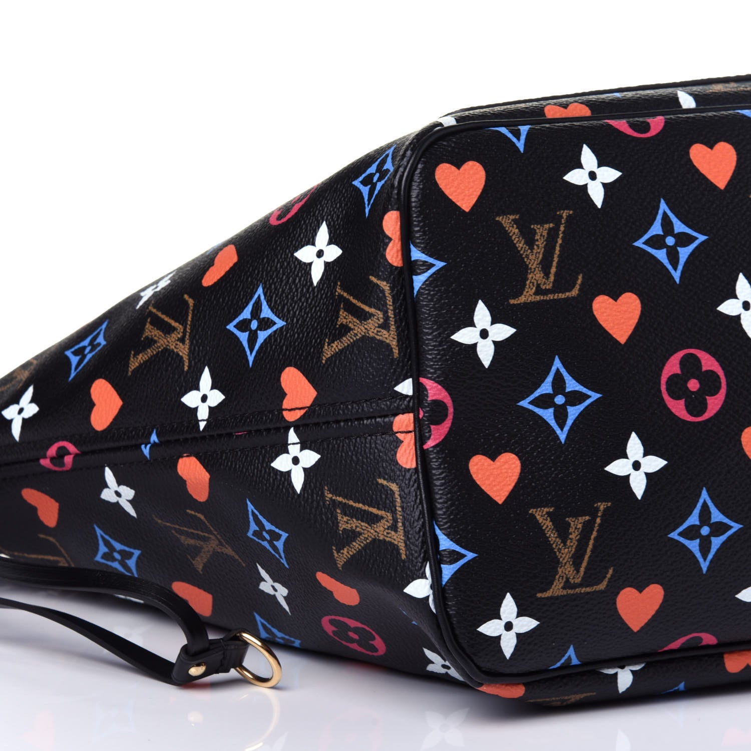 Louis Vuitton Game On Neverfull MM Black 7 of 10