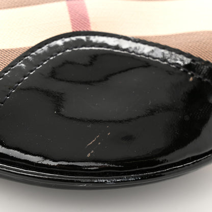 Burberry Patent Nova Check Dryden Crossbody Bag Black 12 of 18
