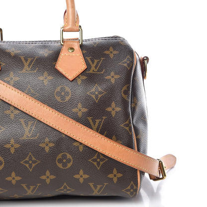 Louis Vuitton Monogram Speedy Bandouliere 25 18 of 18