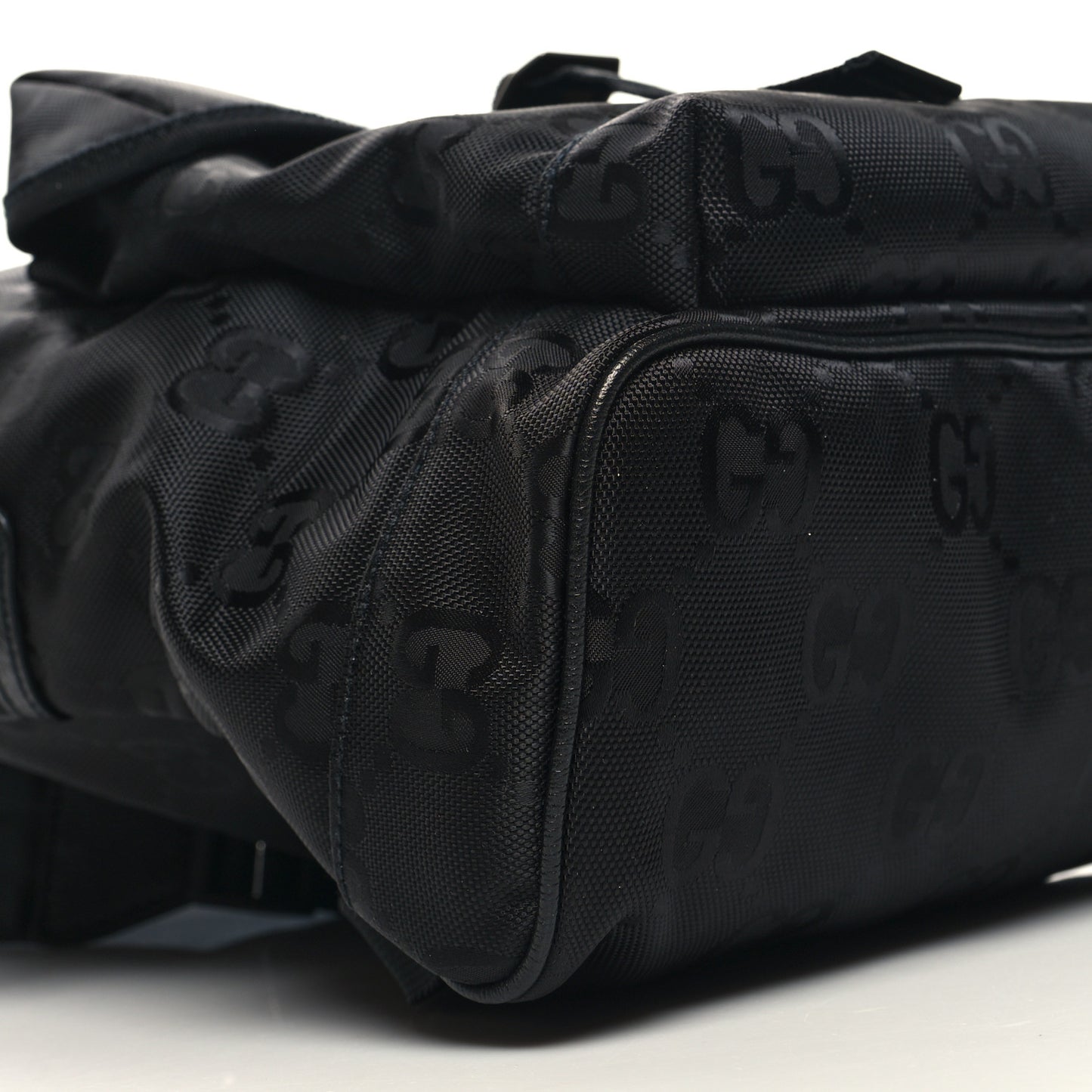 Econyl Nylon Monogram Off The Grid Backpack Black