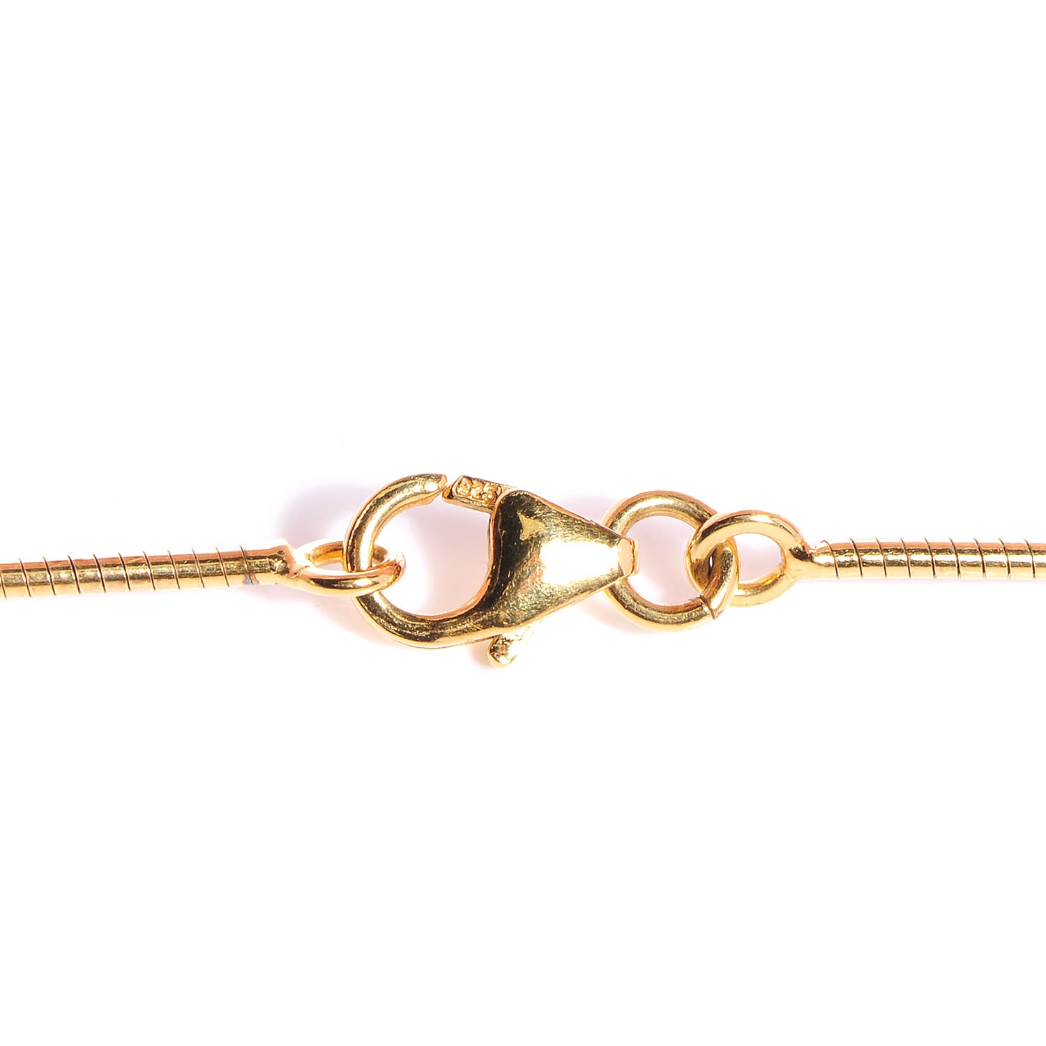 Hermes Enamel Cage d'H Necklace Royal Bleu 3 of 6