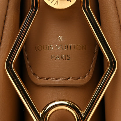 Louis Vuitton Lambskin Embossed Monogram Coussin PM Camel 9 of 11