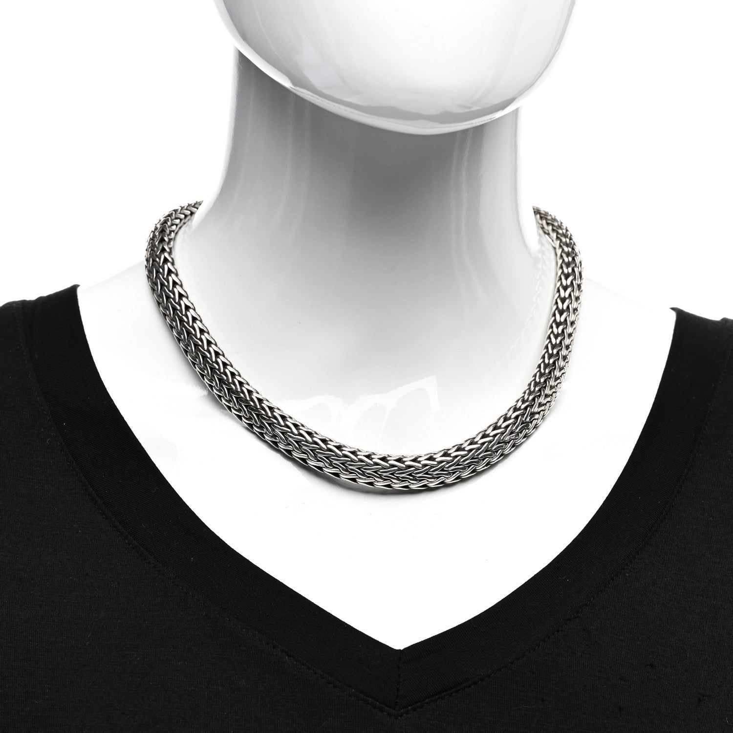 John Hardy Sterling Silver 10mm Classic Chain Necklace 2 of 4