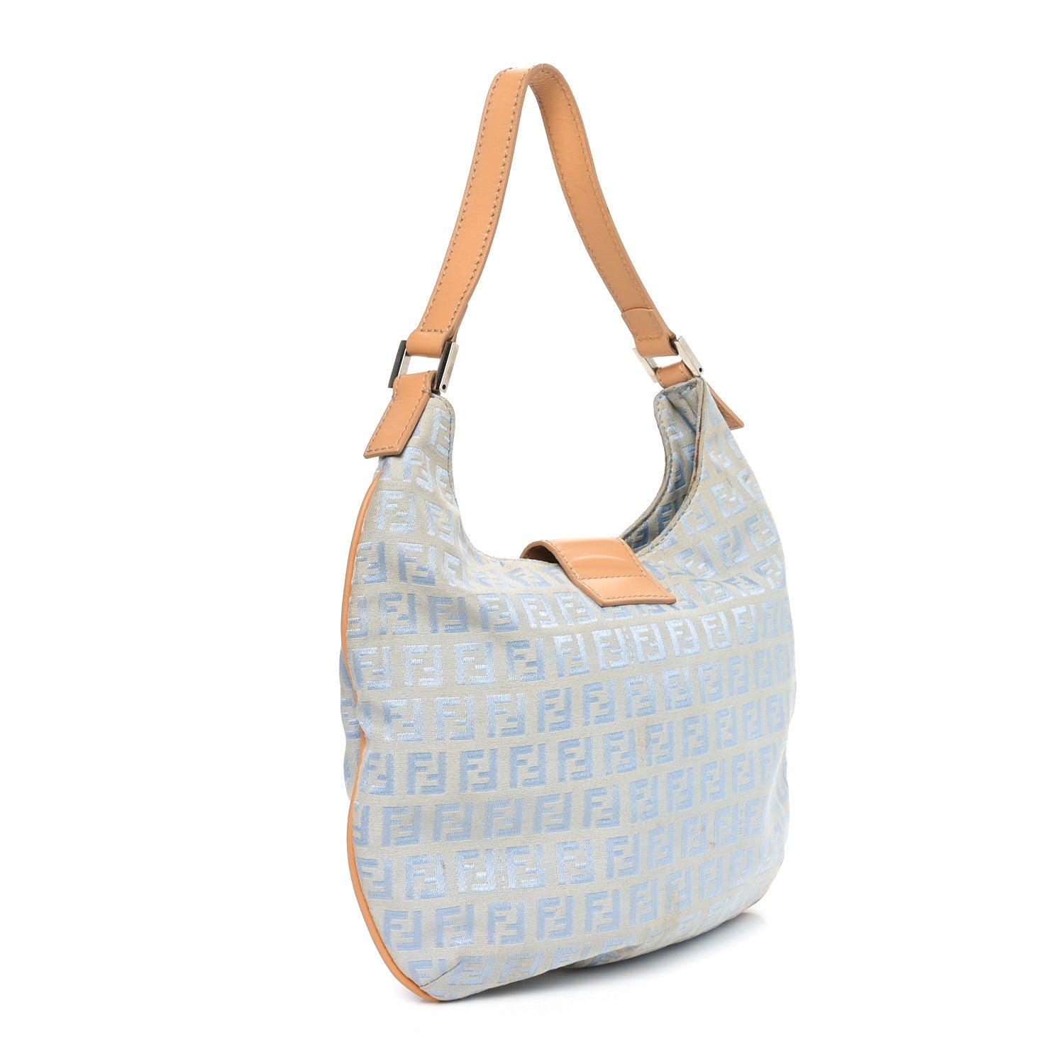 Fendi Zucchino Hobo Celeste Naturale 2 of 10