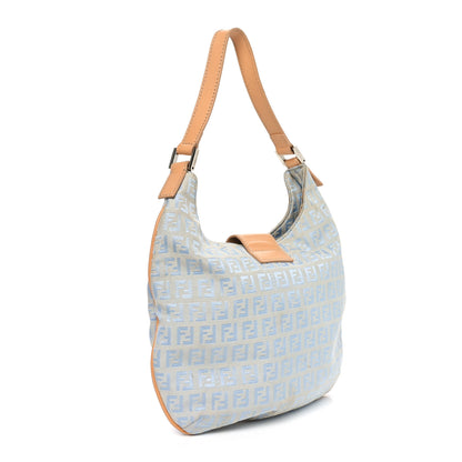 Fendi Zucchino Hobo Celeste Naturale 2 of 10