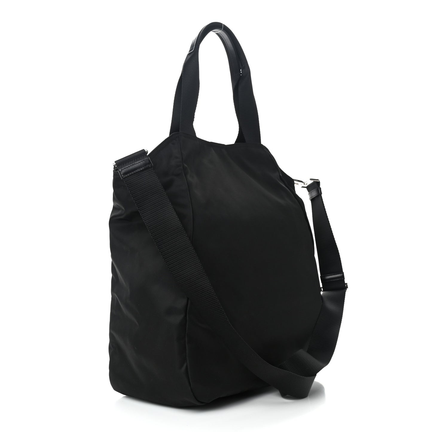 Nylon Vela Tote Black