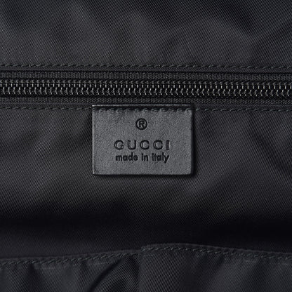 Gucci Techno Canvas Web Band Single Buckle Backpack Black 6 of 11