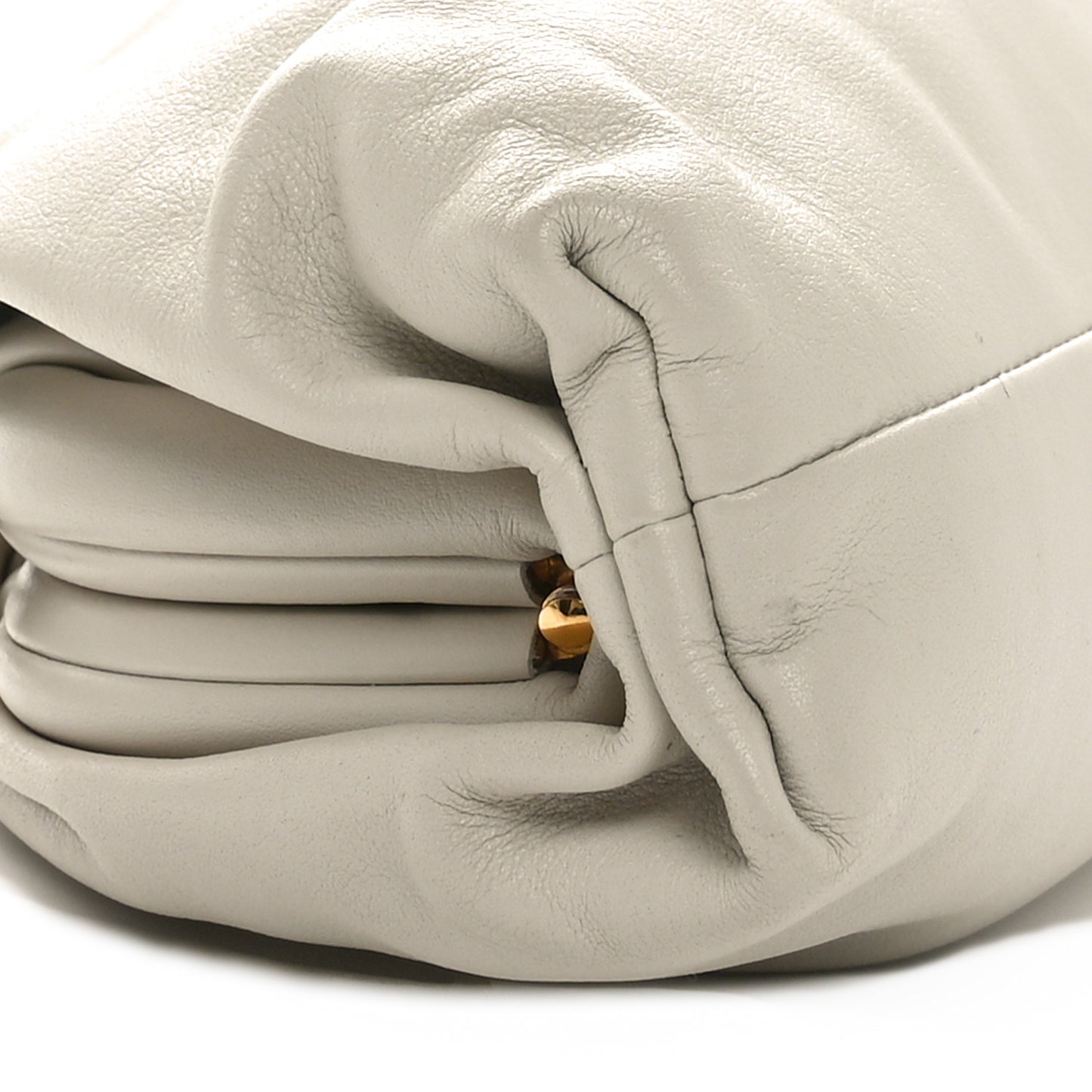 Butter Calfskin The Mini Pouch Chalk