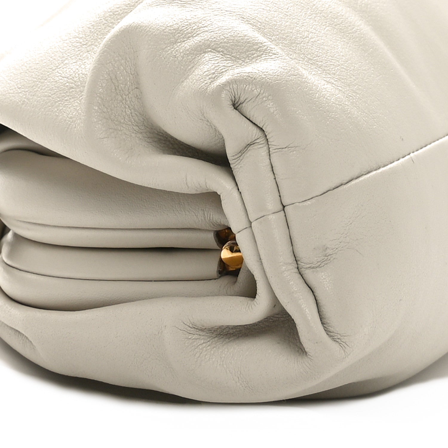 Bottega Veneta Butter Calfskin The Mini Pouch Chalk 10 of 11