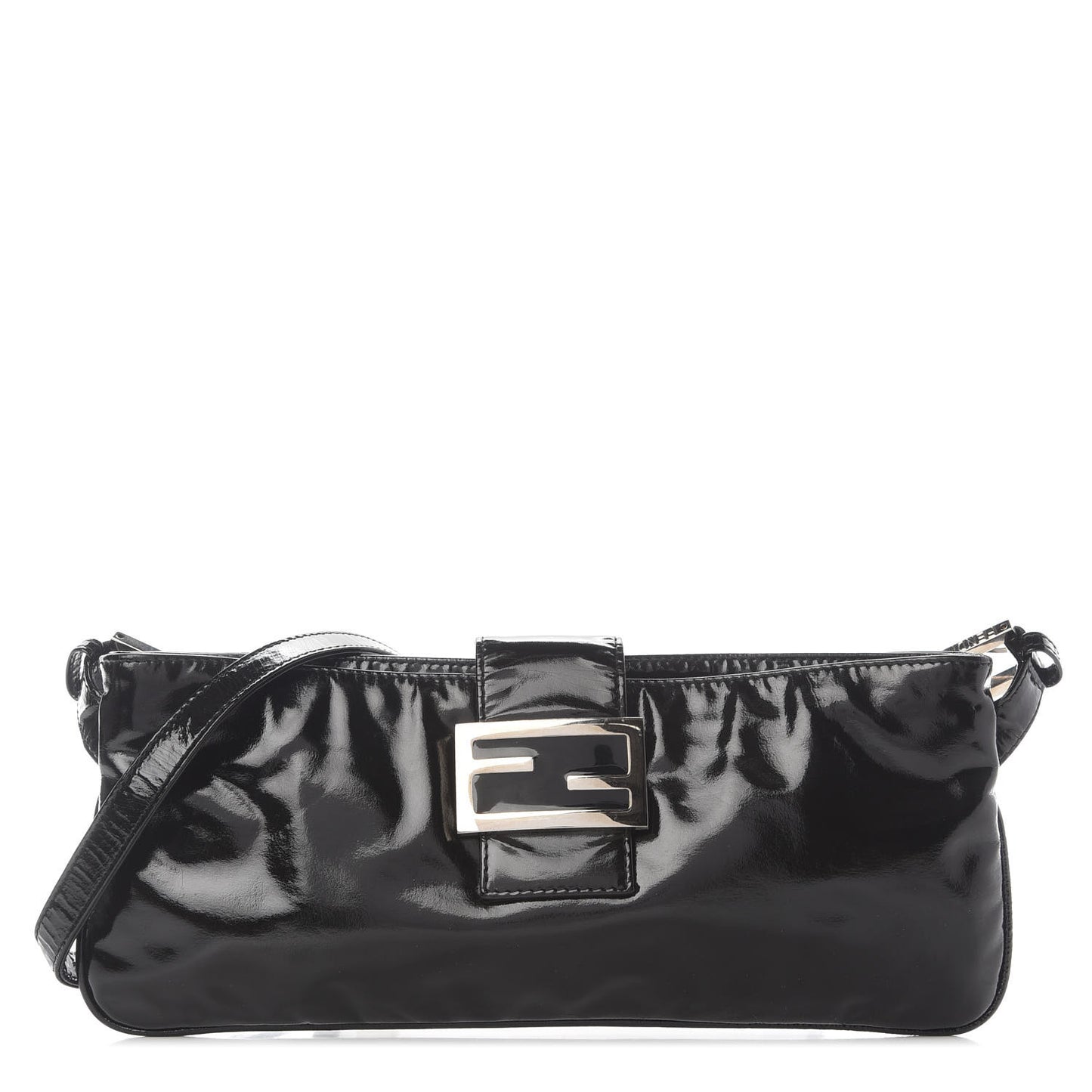Patent Baguette Black