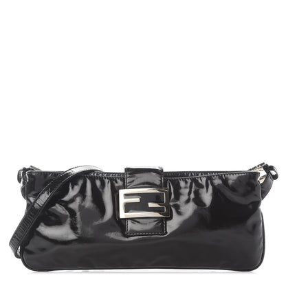 Fendi Patent Baguette Black 1 of 7
