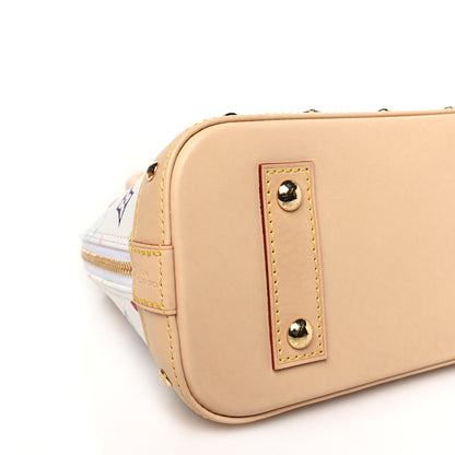 Louis Vuitton LV x TM Monogram Multicolor Alma BB White 8 of 10