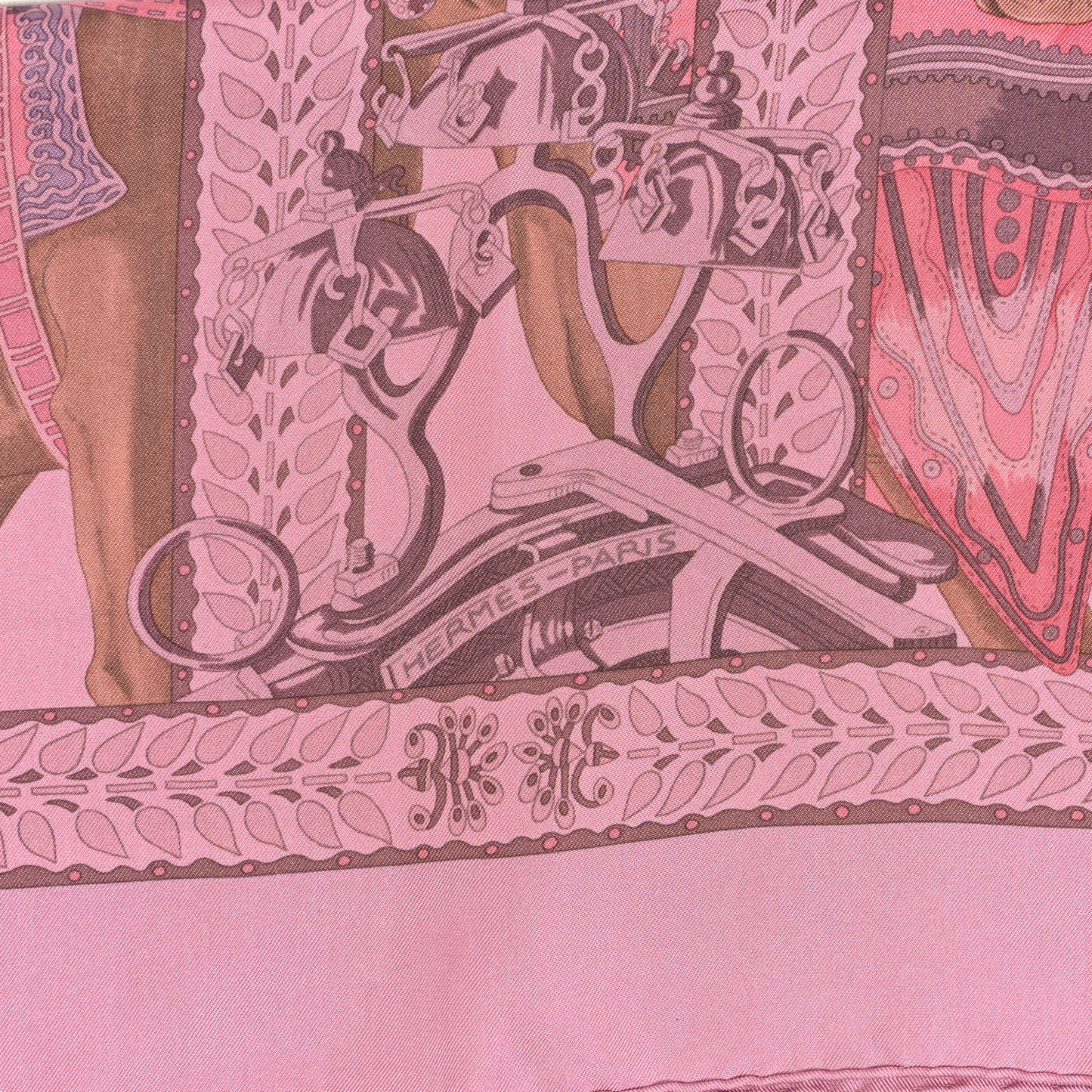 Silk Dip Dye La Danse Du Cheval Marwari Scarf 90