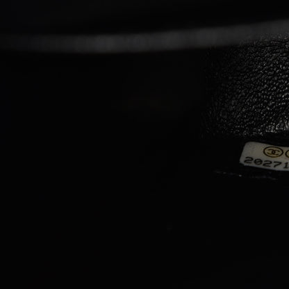 Chanel Lambskin Quilted Medium Double Flap Black 7 of 8