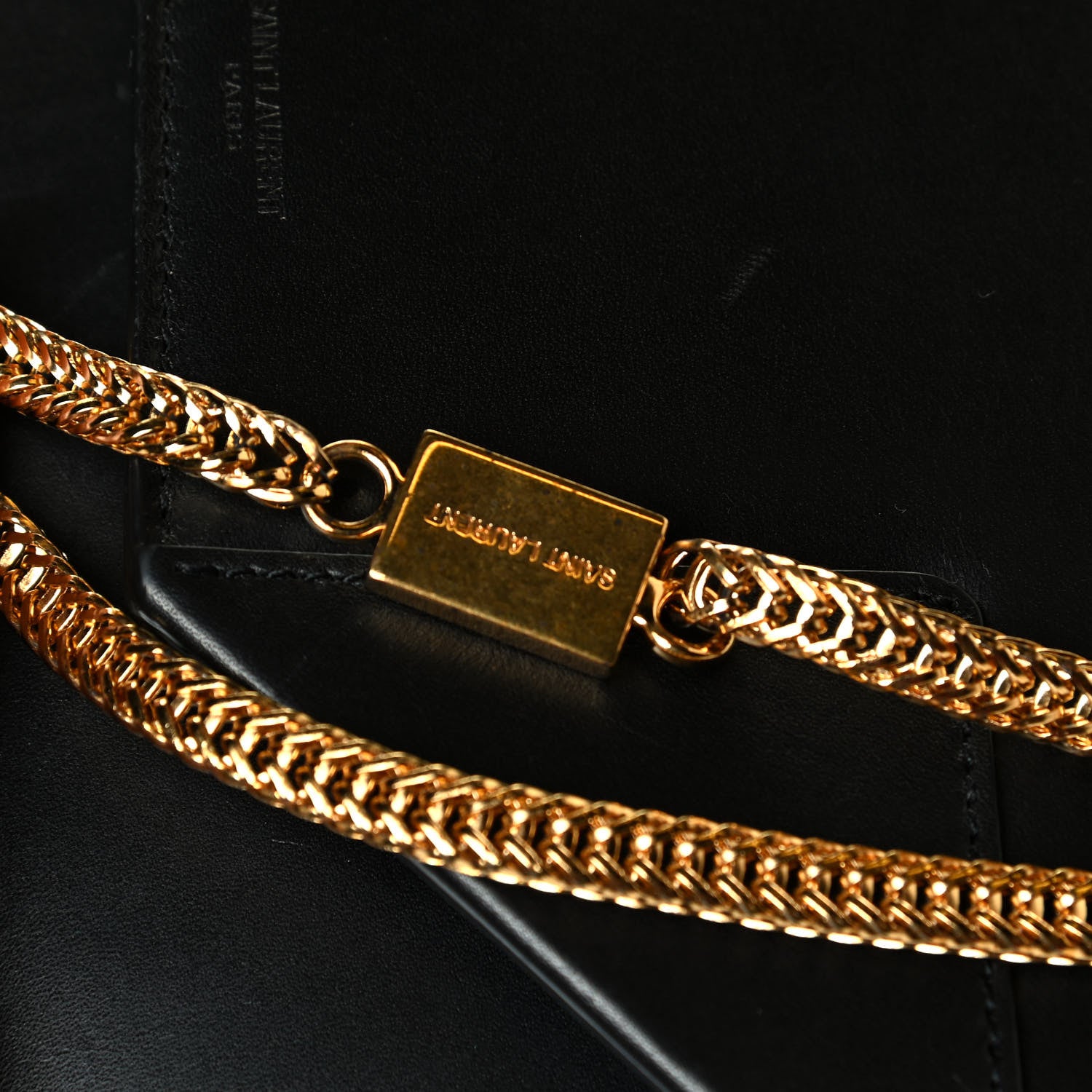 Saint Laurent Calfskin Small Betty Black 9 of 9