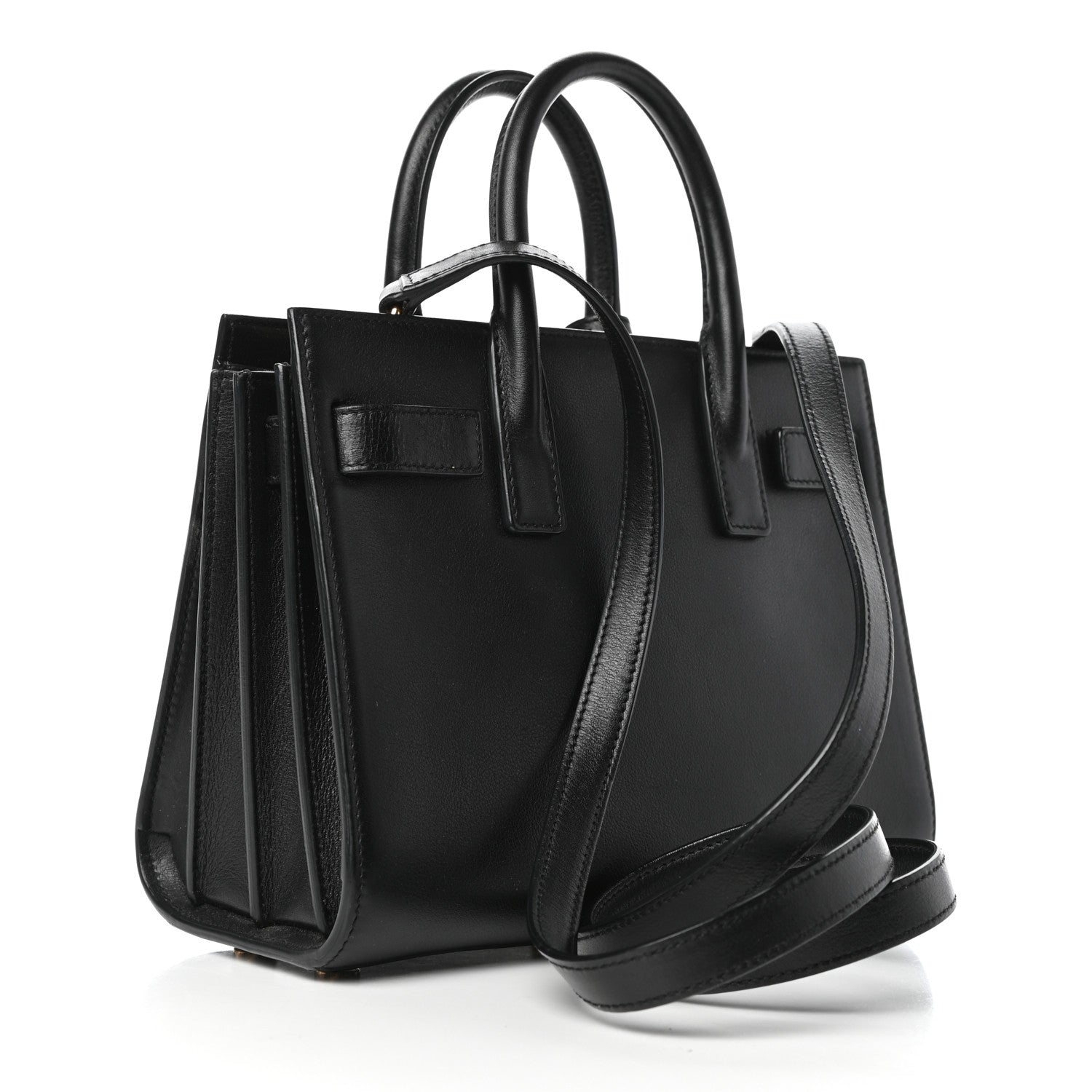 Saint Laurent Calfskin Nano Sac De Jour Black 3 of 8
