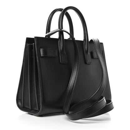 Saint Laurent Calfskin Nano Sac De Jour Black 3 of 8
