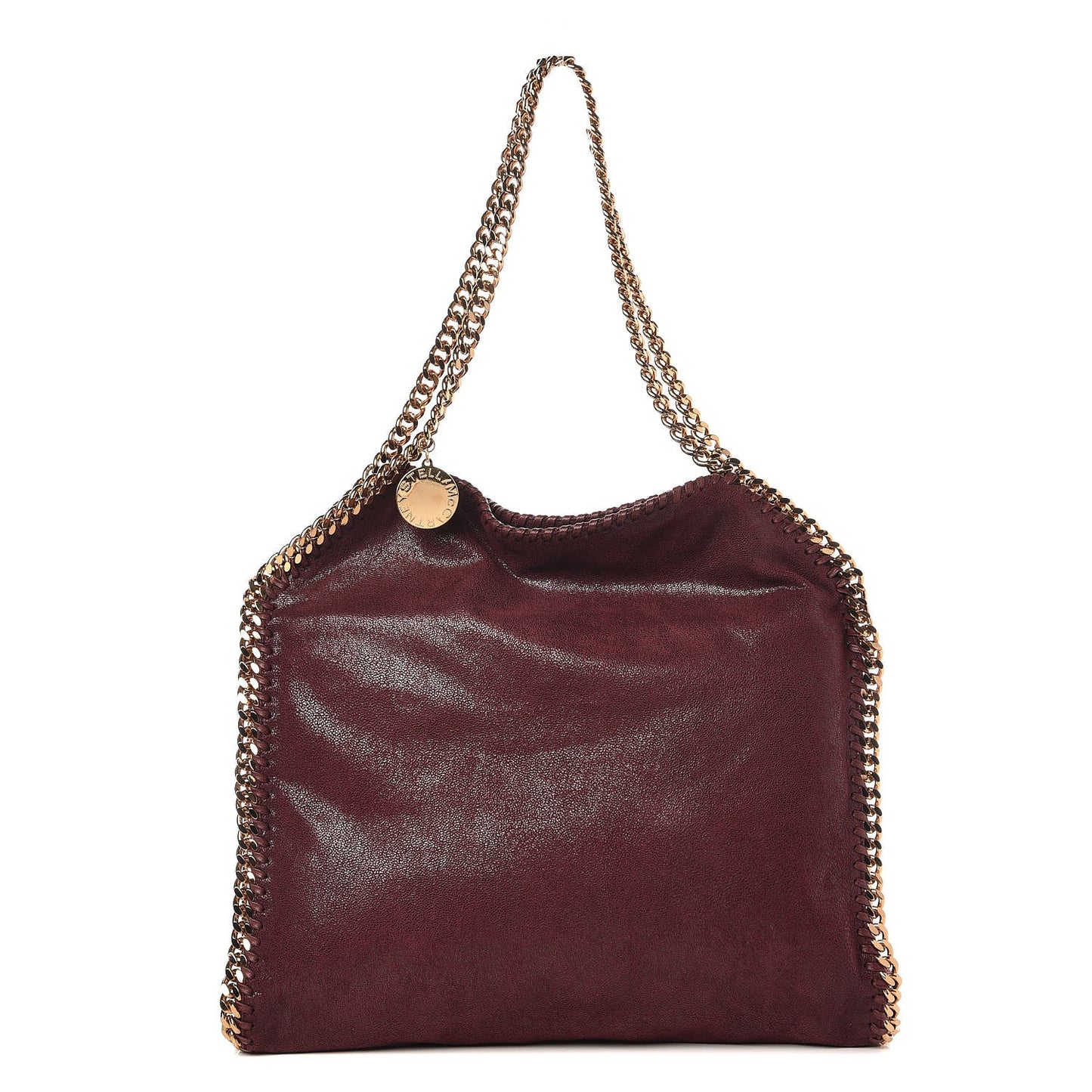 Shaggy Deer Small Falabella Tote Plum