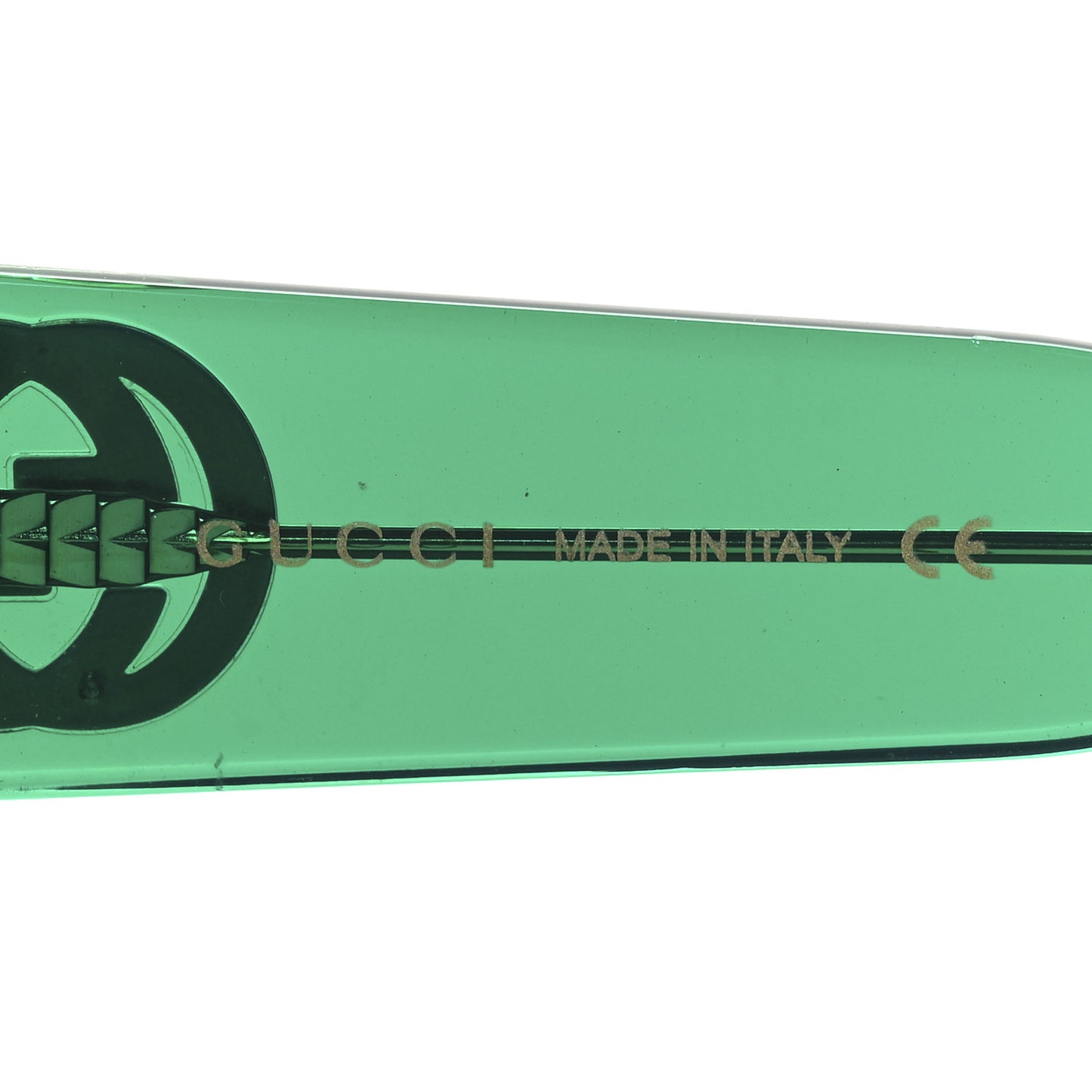 Square Web Frame GG0178S Sunglasses Green Red