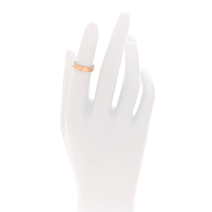 Cartier 18K Pink Gold 3.5mm LOVE Wedding Band Ring 47 4 2 of 4