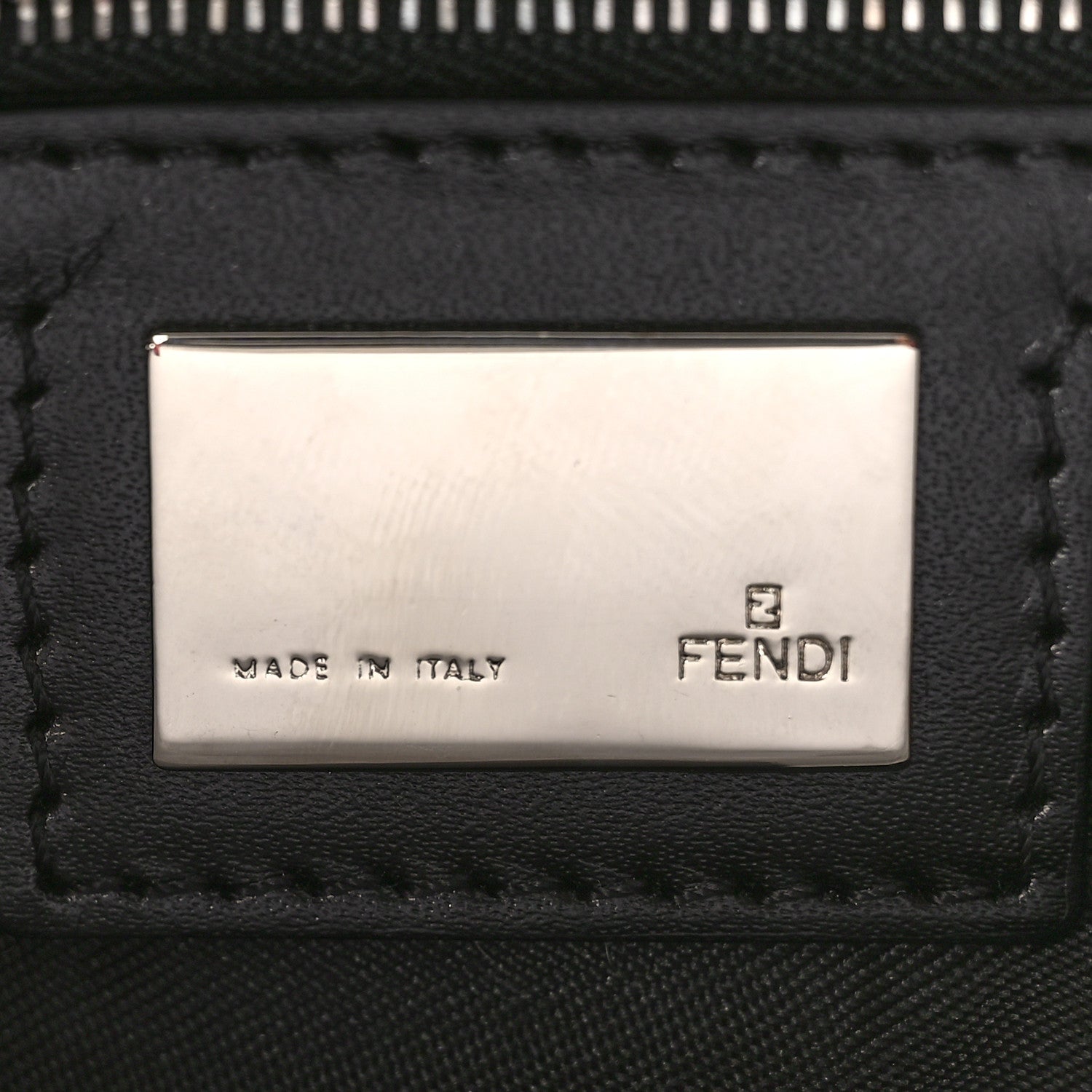 Fendi Zucchino Baguette Red Black 6 of 9