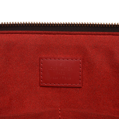 Louis Vuitton Damier Ebene Caissa Tote MM Cherry 6 of 13