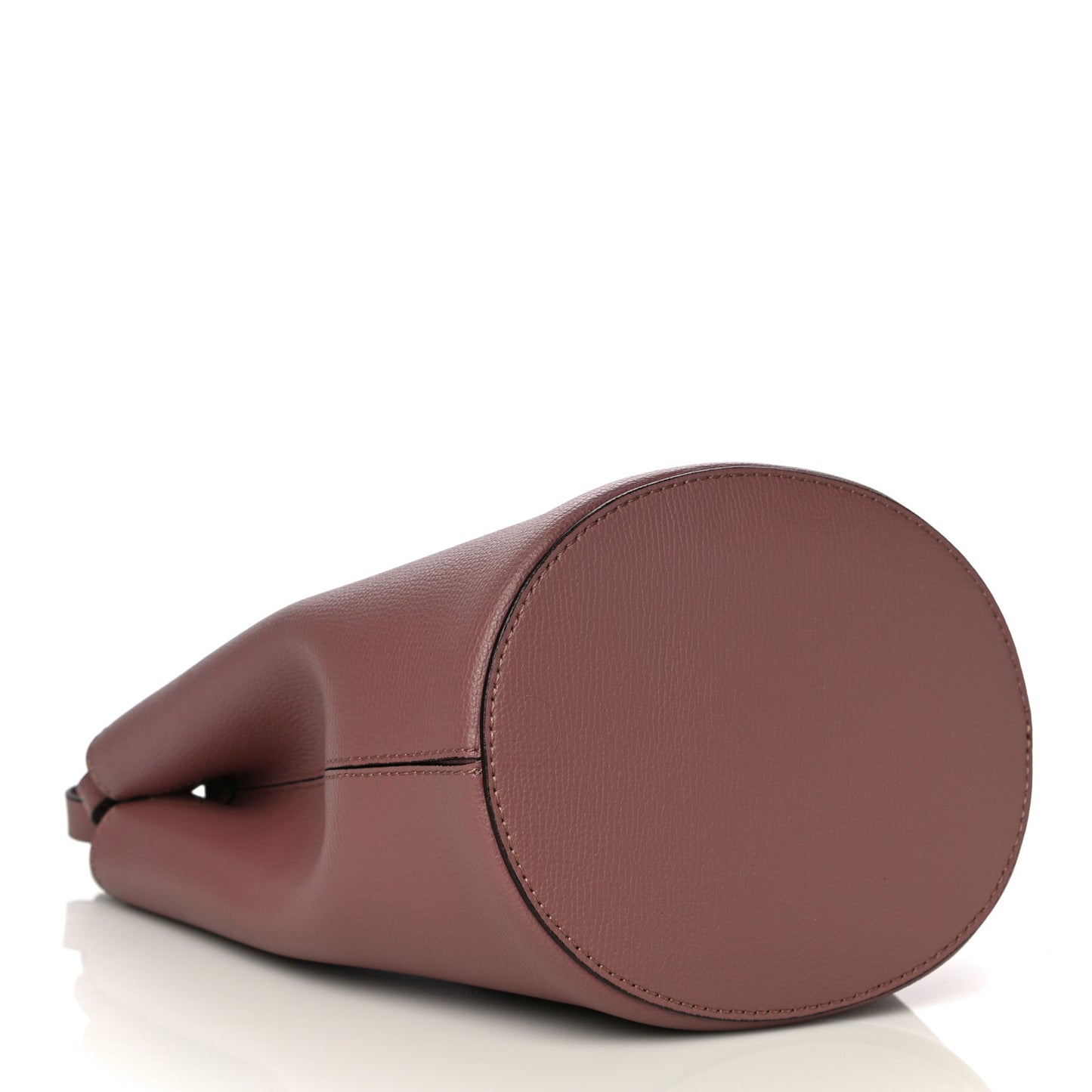 Calfskin Small Lorne Bucket Crossbody Light Elderberry