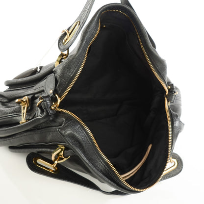 Chloe Calfskin Large Paraty Black 5 of 8