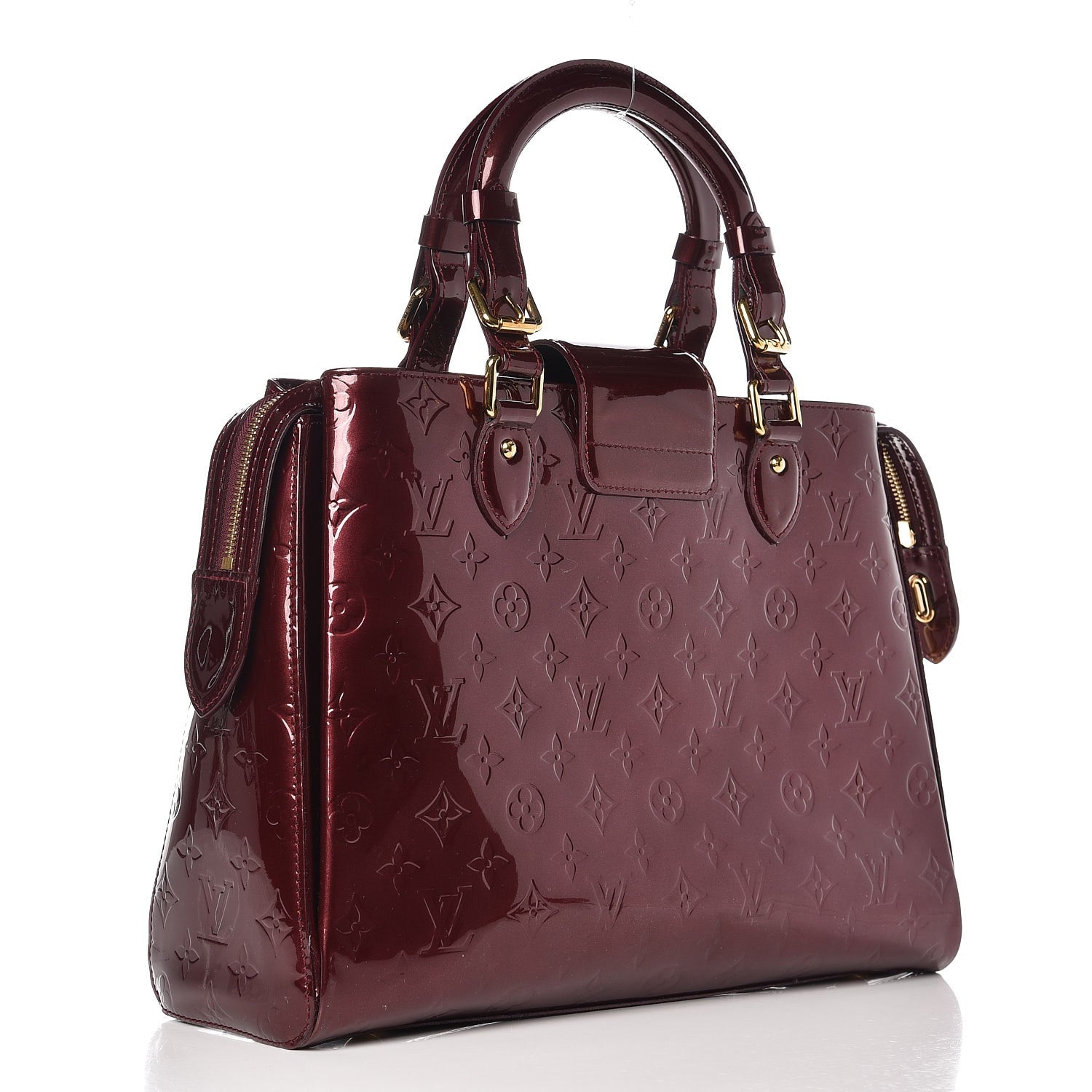 Louis Vuitton Vernis Melrose Avenue Rouge Fauviste 3 of 7