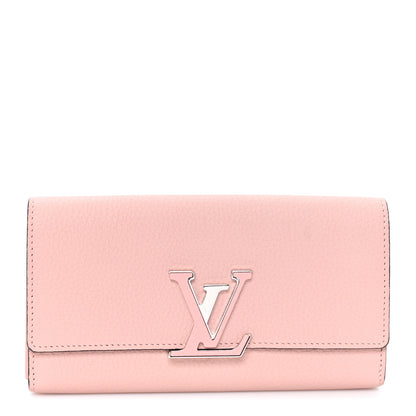 Louis Vuitton Taurillon Capucines Wallet Magnolia 1 of 6
