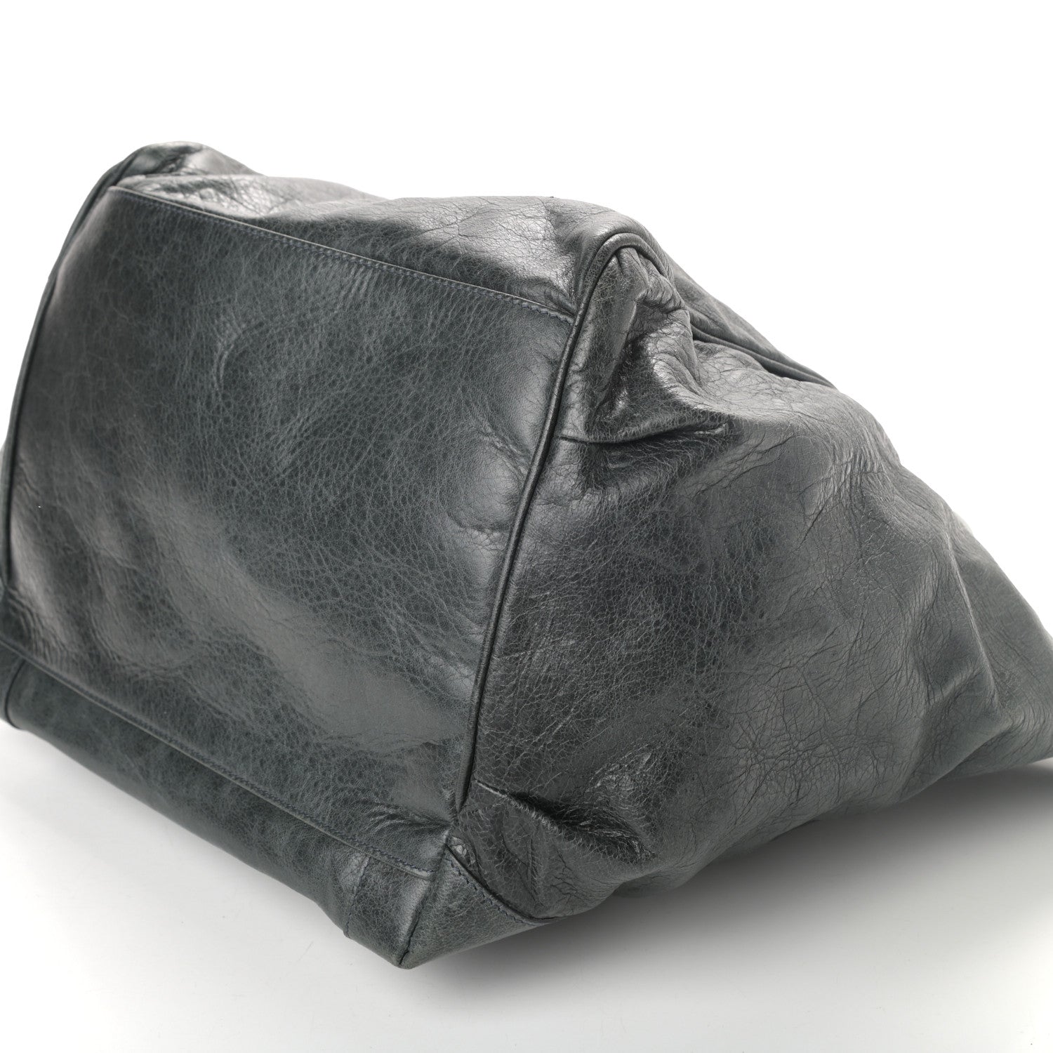 Balenciaga Agneau Classic Hardware S Sunday Tote Anthracite 9 of 10