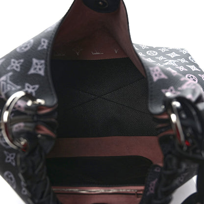 Louis Vuitton Mahina Carmel Hobo PM Black 5 of 8